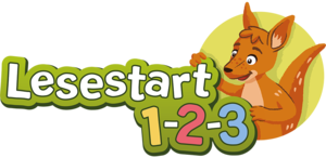 Logo "Lesestart 1-2-3"