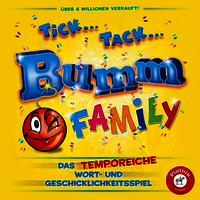 Cover der Spielbox von "Tick Tack Bumm"