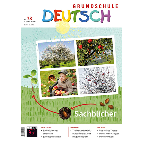 Cover der Zeitschrift Grundschule Deutsch, Nr. 73 / 2022
