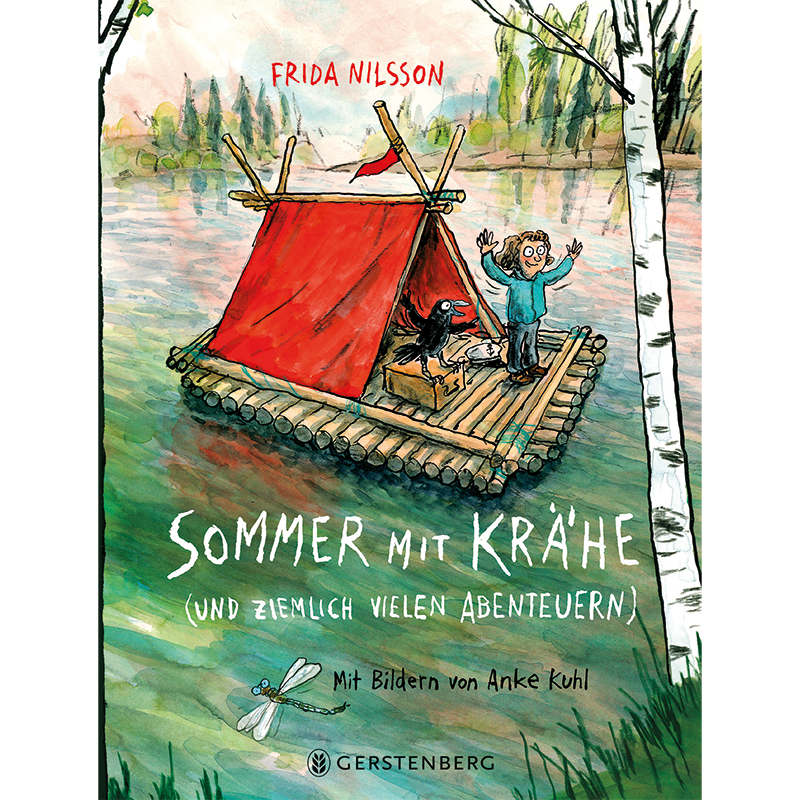 Buchcover: Sommer mit Krähe