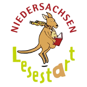 Logo "Lesestart Niedersachsen"
